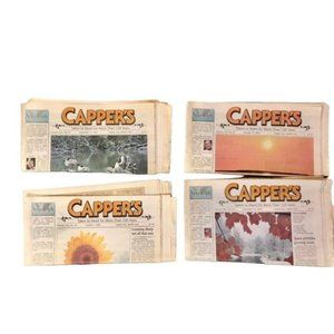Vintage 2002 Cappers Newspapers - Set of 4 Used Farmer